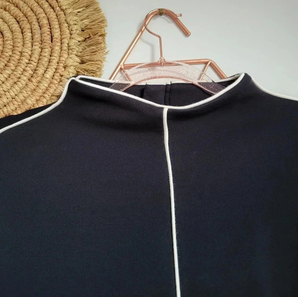 Victor Glemaud x Target, Black Back Zip Cropped Pullover Sweatshirt, Size XL - Picture 9 of 12